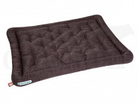 Docter Bark Hundekissen 95 Grad waschbar bissfest 60 x 55 x 10 cm braun 