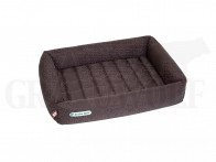 Docter Bark Hundebett 95 Grad waschbar bissfest 60 x 40 cm braun 