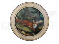 Ehrenscheibe Fuchs im Wechselrahmen 50 cm