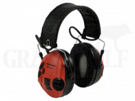 3M Peltor SportTac elektronischer Gehörschutz schwarz rot