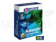 .338 Lapua Magnum 231 gr / 15,0 g Lapua Naturalis Bleifrei Patronen 10 Stück