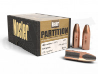 .458 / 11,63 mm 500 gr / 32,4 g Nosler Partition Geschosse 25 Stück