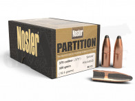 .375 / 9,5 mm 300 gr / 19,4 g Nosler Partition Geschosse 50 Stück