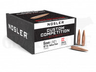 .243 / 6 mm 107 gr / 6,9 g Nosler HPBT Custom Match Geschosse 250 Stück