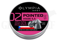 Olympia Shot Pointed Xsize 5,5 mm Diabolo