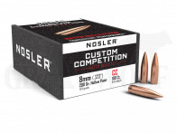 .323 / 8 mm 200 gr / 13 g Nosler HPBT Custom Competition Geschosse 100 Stück