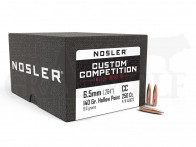 .264 / 6,5 mm 140 gr / 9,1 g Nosler Custom Competition HPBT Geschosse 250 Stück