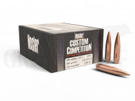 .338 / 8,59 mm 300 gr / 19,4 g Nosler HPBT Custom Match Geschosse 100 Stück