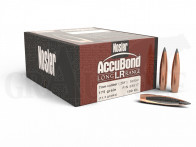 .284 / 7 mm 175 gr / 11,3 g Nosler AccuBond LR Spitzer Geschosse 100 Stück