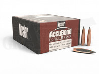 .264 / 6,5 mm 129 gr / 8,4 g Nosler AccuBond Longrange Geschosse 100 Stück