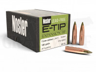 .284 / 7 mm 140 gr / 9,1 g Nosler E-Tip Geschosse 50 Stück