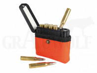 Akah Patronenbox Etui .300 Winchester Magnum Neopren orange