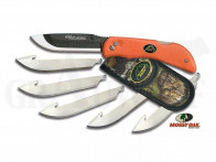 Outdoor Edge Raser lite Messer mit 6 Wechselklingen orange