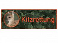 Kitzrettung im Einsatz Magnetschild camo