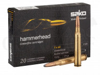 7x64 170 gr / 11,0 g Sako Hammerhead Patronen 20 Stück