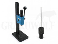 K&M Präzisions Dornpresse (Arbor) Links mit Low Force Pack o. Messsuhr z.B. für Wilson Matrizen
