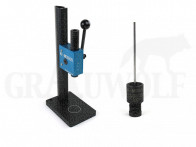 K&M Präzisions Dornpresse (Arbor) Rechts mit Low Force Pack o. Messuhr z.B. für Wilson Matrizen