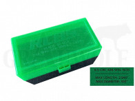 RCBS Klappdeckelbox für 50 Patronen .243 / .308 Win 6,5 Credmoor etc