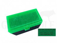 RCBS Klappdeckelbox für 50 Patronen .30-06 Springfield etc.