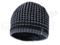 PSS Strickmütze grau/schwarz