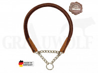 Akah Halsband aus Yak-Leder Velours 30 cm