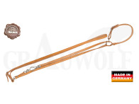 Akah Umhängeleine mit Halsung 10 mm breit