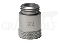 RCBS Matchmaster Pulvertrichter Adapter Kaliber .22 / 5,6 mm
