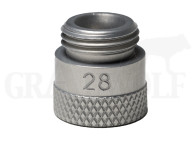 RCBS Matchmaster Pulvertrichter Adapter Kaliber 28 / 7mm