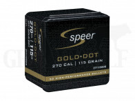 .277 / 7 mm (6.8) 115 gr / 7,5 g Speer Gold Dot SP Geschosse 50 Stück