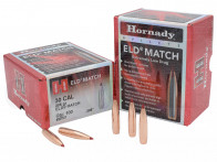 .308 / 7,62 mm 208 gr / 13,5 g Hornady ELD-Match Geschosse 100 Stück