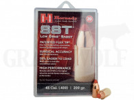 .45 / 11,43 mm Hornady Sabot mit .40 / 10,0 mm 200 gr / 13,0 g SST Geschosse 20 Stück