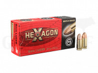 9 mm Luger 124 gr / 8 g Geco Hexagon Patronen 50 Stück