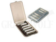 MTM Klappdeckel Etui CT6-41 für 6 Wechselchokes grau transparent