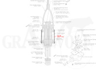Forster (028271-034) Link für Co-Ax Presse 2 Stück
