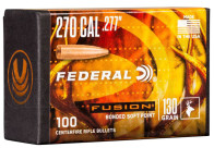 .277 / 7 mm 130 gr / 8,4 g Federal Fusion Geschosse 100 Stück
