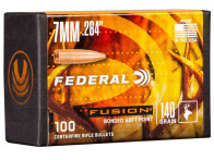 .284 / 7 mm 140 gr / 9,1 g Federal Fusion Geschosse 100 Stück