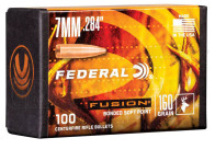 .284 / 7 mm 160 gr / 10,4 g Federal Fusion Geschosse 100 Stück