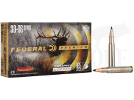 .30-06 Springfield 165 gr / 10,7 g Federal Trophy Copper Bleifrei Patronen 20 Stück