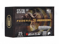 .375 / 9,5 mm 300 g / 19,4 g Federal Thropy Bonded Bear Claw Verbundkerngeschosse 25 Stück