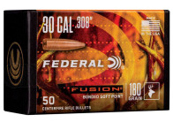 .308 / 7,62 mm 180 gr / 11,7 g Federal Fusion Geschosse 50 Stück