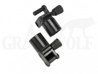 Grovtec Adapter Riemebügelöse amerikanisch auf Push Button Basis (Druckknopf) 2 Stück