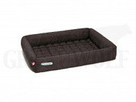 Docter Bark Hundebett 95 Grad waschbar bissfest 90 x 70 cm braun 