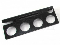 Inline Fabrication InLineRail / Wandmontage Halter für Matrizen / Hülsenhalterplatte L-N-L Autopresse schwarz