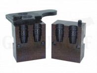 .358 / 9,1 mm 155 gr / 10,0 g Lyman #358156 2-fach Kokille Semi Wadcuttergeschosse Gas Check
