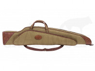 AKAH Futteral Hatari für Langwaffe Leder Leinen khaki 120 cm