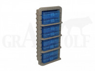 MTM Ammo Rack mit 8 P50-9M Boxen 9mm Luger
