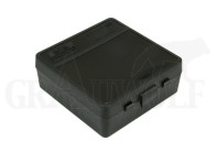 MTM Klappdeckelbox P-100-3 schwarz für 100 Patronen: .357 Magnum