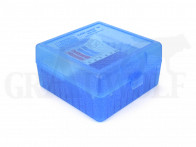 MTM Klappdeckelbox RM-100 blau für 100 Patronen: 22-250 -.308 Win