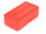 MTM Stülpdeckel Patronenbox E50-38 .357 Magnum Rot für 50 Patronen