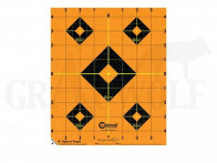 Orange Peel Sight-in 8" Zielscheibe 10 Blatt